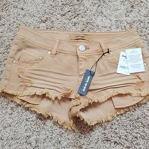 Charlotte russe super shortie shorts size 0